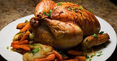 انزعى جلد الدجاج قبل 