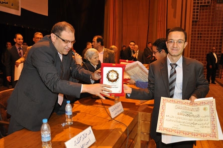 احتفال النقابة بدفعة الأطباء الجدد دفعة 2012 الجمعة 28 -3 بقاعة الاحتفالات بالقصر العيني 