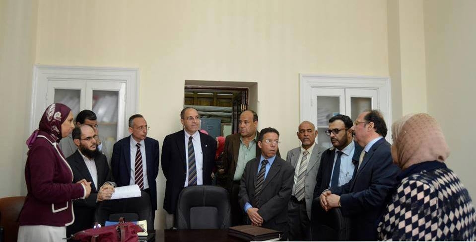 زيارة الهيئة السعودية للتخصصات الطبية للقاهرة واستقبال النقابة لهم